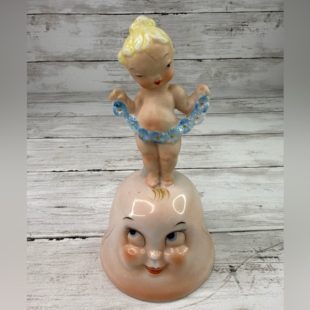 Vintage 1950 Lenwile Ardait Little Miss Modesty Cupid Bell Girl Read Description